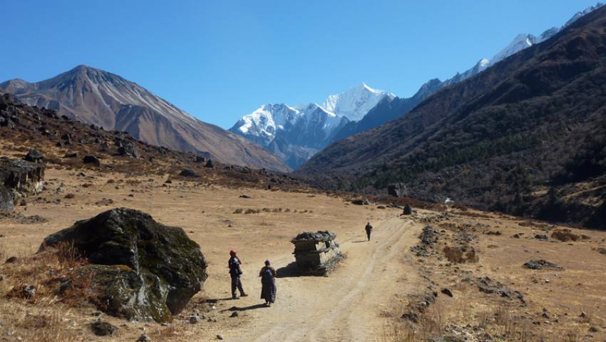 Langtang Across Ganjala